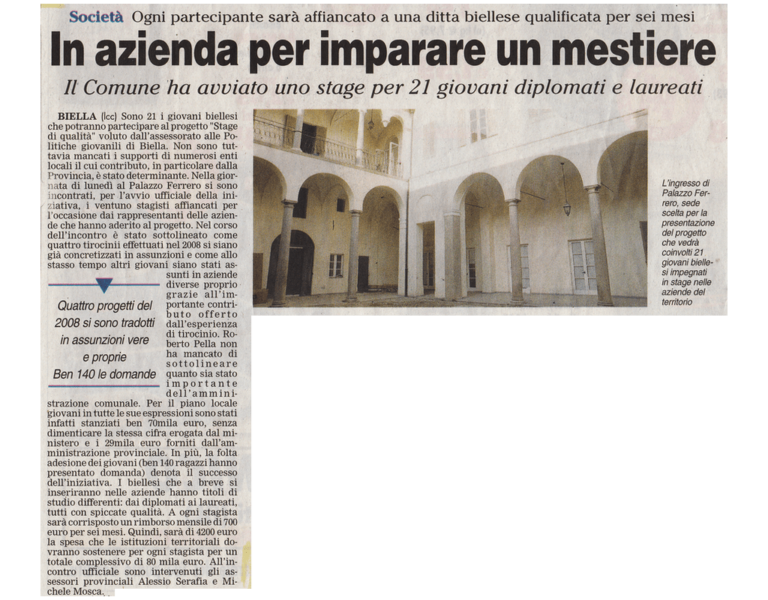 Rassegna stampa