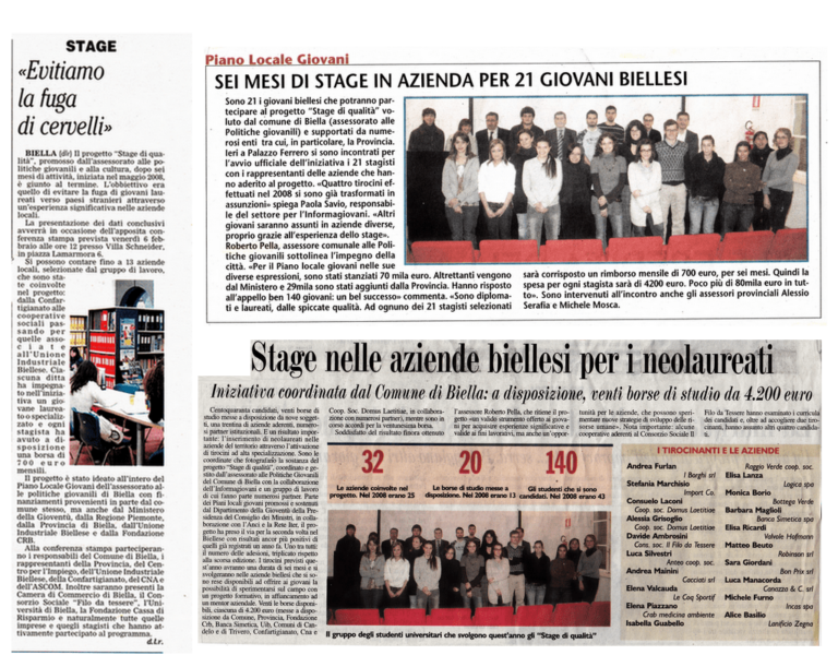 Rassegna stampa