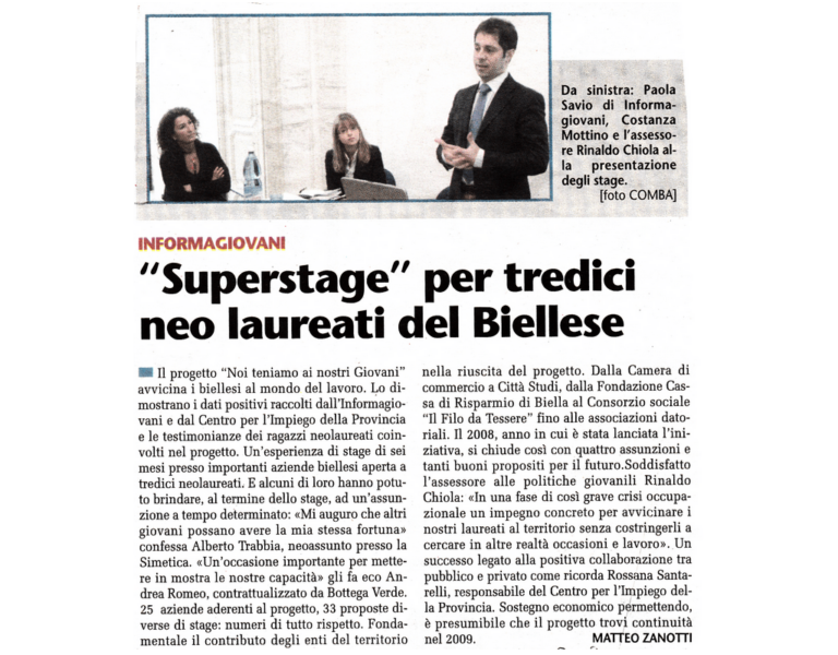 Rassegna stampa