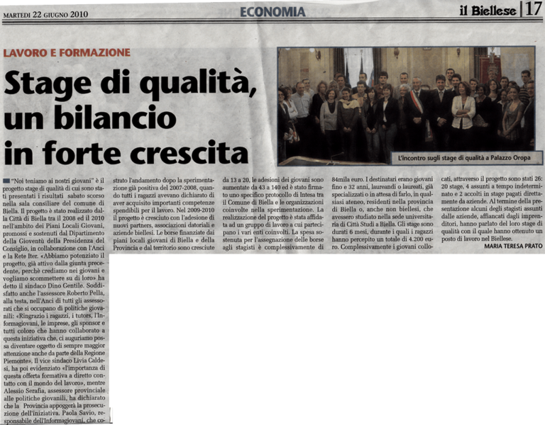 Rassegna stampa