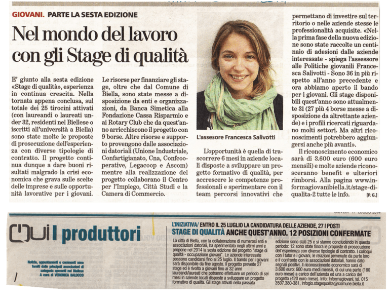 Rassegna stampa