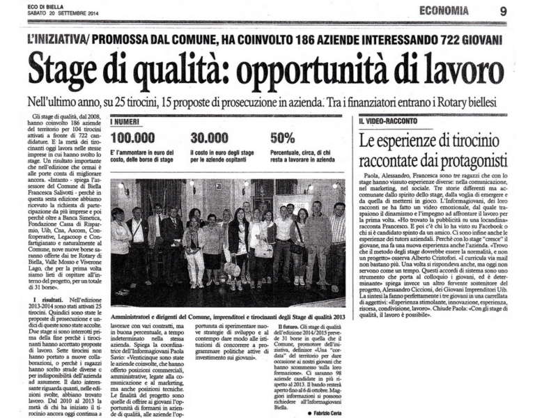 Rassegna stampa