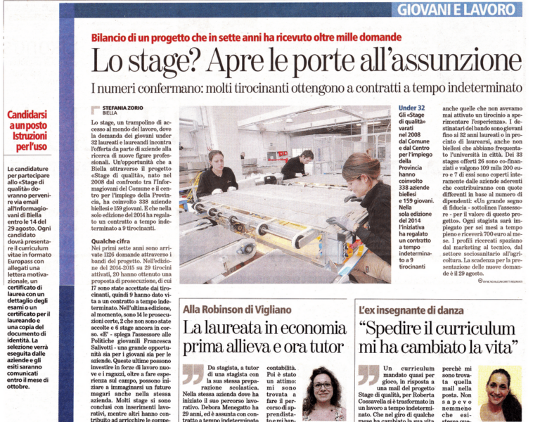 Rassegna stampa