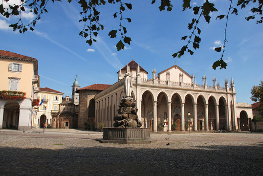 Piazza duomo Biella
